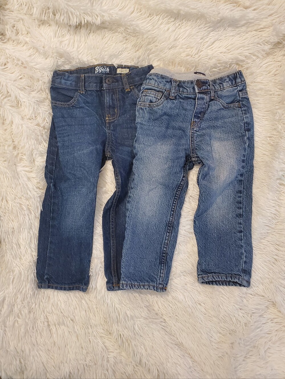 Toddler Boys Blue Denim Jeans - Pack of 2 OshKosh